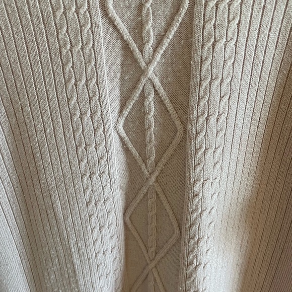 Vintage Pastel Pink Cable Knit Sweater Size Small - Picture 7 of 8